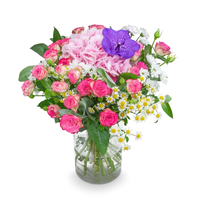 Bouquet with hydrangea